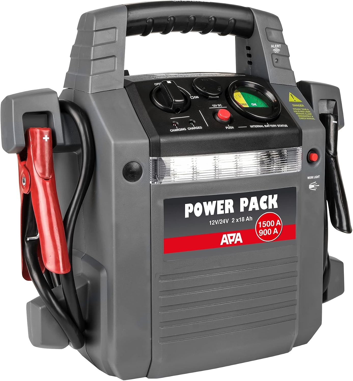 Starthilfe Power Pack 16524 12V 24V 900A Lithium Ionen 1500A Spitzenstrom PKW Fahrzeug Starthilfe Gerät