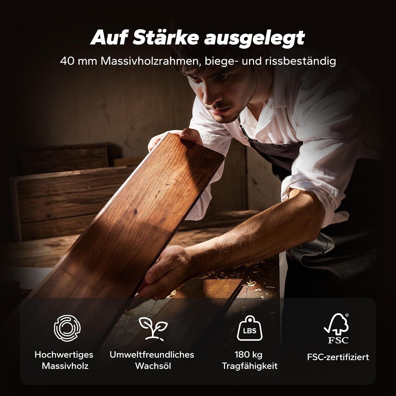 Wasserrudergerät MR-R28 Klappbar aus Holz mit Wasserwiderstand LCD-Anzeige APP Unterstützung und 180 kg Belastbarkeit