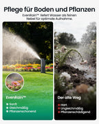 Smart Bewässerungssystem Mehrzonen IrriSense 2 WAW1 App Steuerung Regensensor für Rasenflächen bis 445 m²