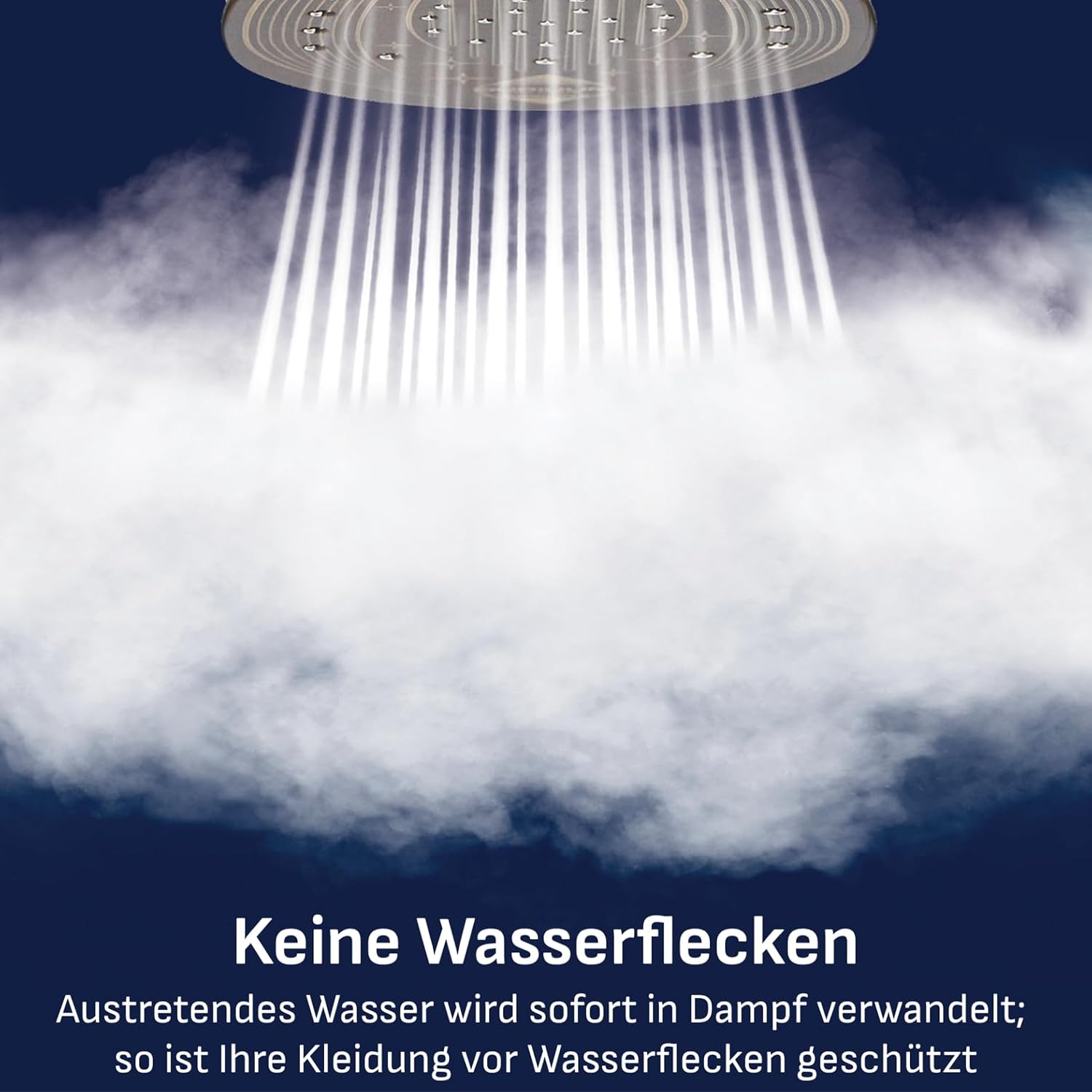 Dampfbügelstation GV9550 mit 8 Bar Dampfdruck 520 g/min Dampfstoß 1,9 L Wassertank Anti-Kalk-Kollektor Anti-Tropf-System