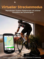 Fahrradcomputer BSC500 mit GPS Navigation 3,3 Zoll Farbdisplay Touchscreen IPX7 ANT+ Bluetooth E-Bike Modus und Kartenfunktion