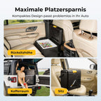 Kompressor Kühlbox CRH20 20L tragbarer Autokühlschrank mit 240Wh Akku 12V 24V 230V App Steuerung IPX4