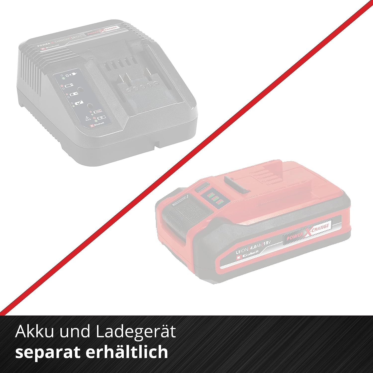 Akku Kehrmaschine TE-SW 18/610 Li-Solo Power X-Change 18V Li-Ion 61cm Kehrbreite 20L Schmutzbehälter