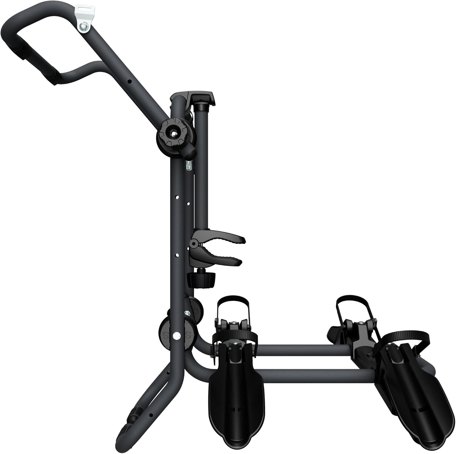 Heck Fahrradträger 10444 für 2 Fahrräder 12-29 Zoll bis 45 kg klappbar Stahl Rahmenhalter abschließbar