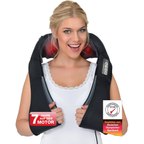 Nackenmassagegerät mit Wärme Shiatsu Massage Vibration NM089 für Nacken Schulter Rücken Beine