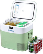 Kompressor Kühlbox 22 Liter HC-22P2 tragbarer Auto Kühlschrank mit 12/24V DC und 230V AC für Camping Wohnmobil und Zuhause