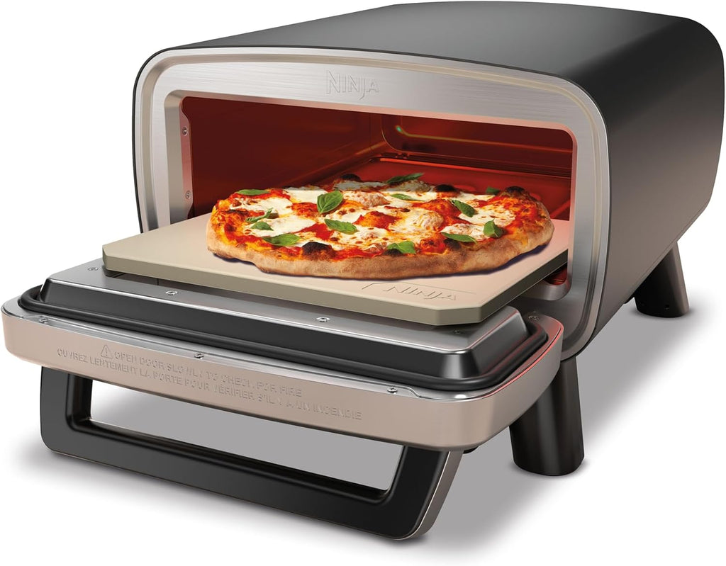Outdoor Pizzaofen Air Fryer MO201EU 13L 30 cm Pizzastein Backblech Heißluft Frittieren Backen Teig gehen lassen 4 Funktionen