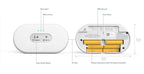 Luftqualitätsmessgerät View Plus Radon Feinstaub CO2 VOC Temperatur Luftfeuchtigkeit Luftdruck Smart Home WiFi