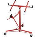 Plattenheber XXL 50790 Trockenbau Plattenlift 68 kg Arbeitshöhe 140-350 cm 1-Mann Montagehilfe 3 Rollen Feststellbremse