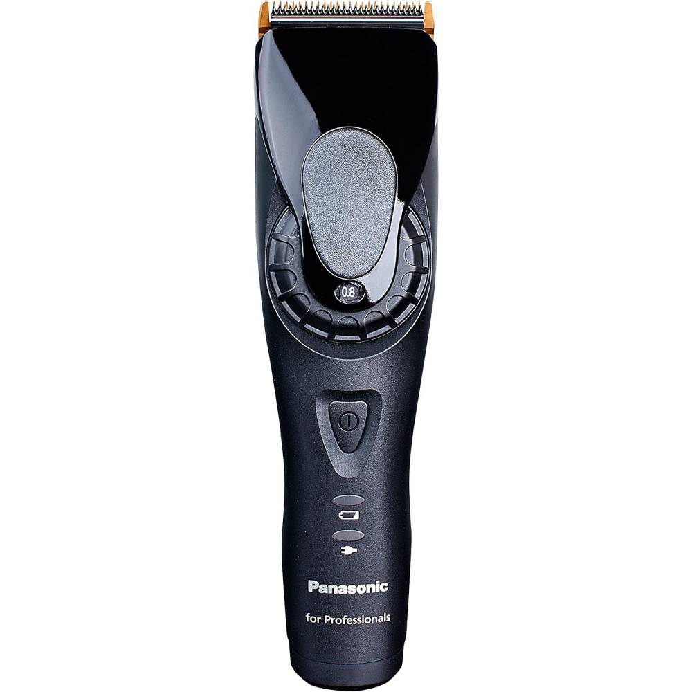 Haarschneider ER-DGP82 Profi Serie mit Carbon Titan Klinge Akku und Netzbetrieb 5 Schnittlängen 3 Kammaufsätze