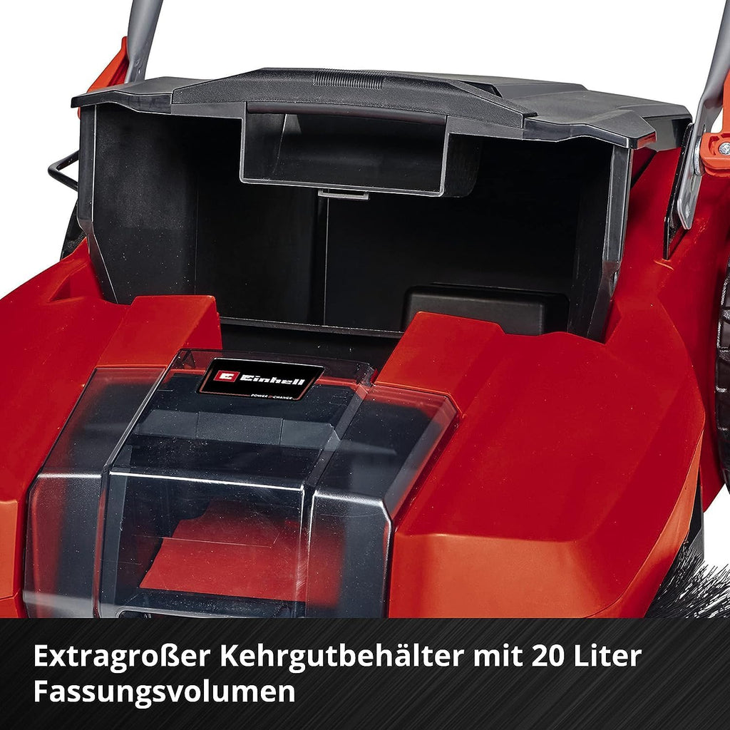 Akku Kehrmaschine TE-SW 18/610 Li-Solo Power X-Change 18V Li-Ion 61cm Kehrbreite 20L Schmutzbehälter