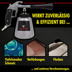 Reinigungspistole Z-020RS Set mit Polster Leder Reiniger 5L Kunststoff Reiniger Mikrofasertücher Auto Innenraum