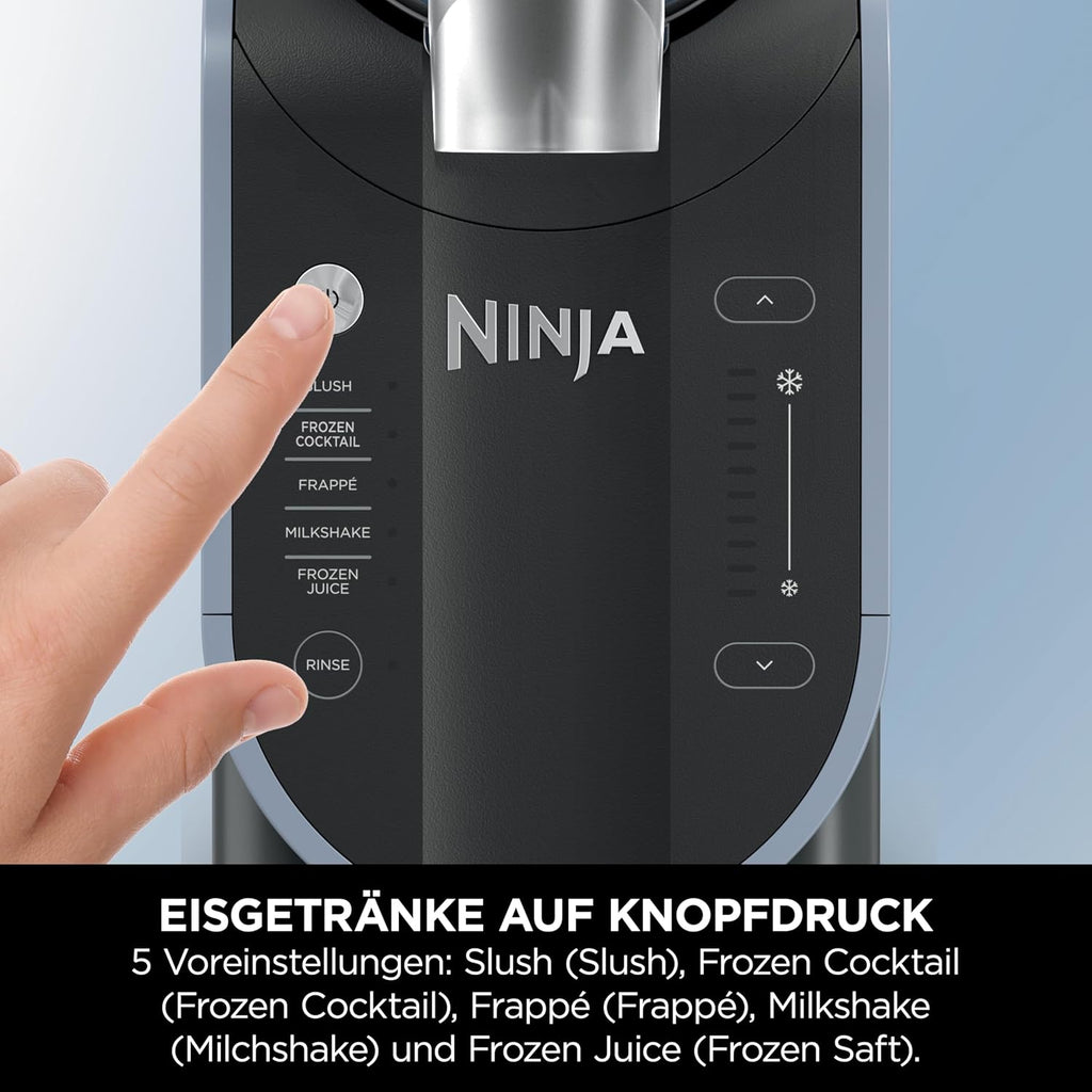 Slush Eisgetränke Maschine FS301EU 1,9 L Kapazität Kompressor mit WhisperChill Technologie für Slush Frozen Cocktail Frappé Milkshake