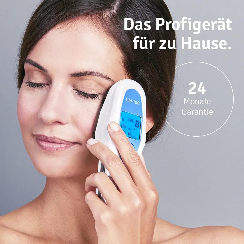 Ultraschallgerät für Gesicht und Körper 3 MHz 1 MHz zwei Schallköpfe Intensitätsstufen Netzbetrieb kosmetische Hautpflege Gerät