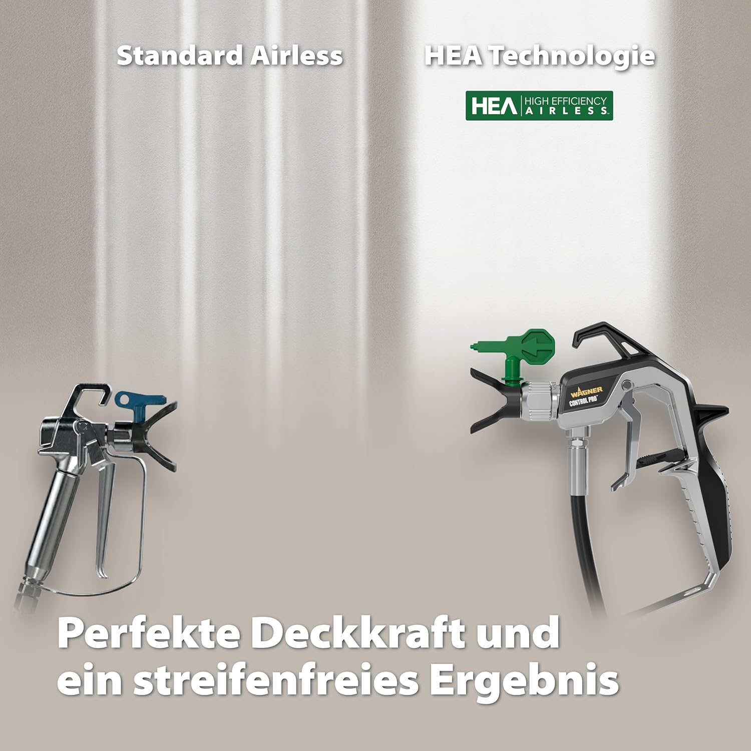 Airless Farbsprühsystem Control Pro 350 R 2371073 110 bar Druckregulierung 15 m Schlauch für Wandfarben Lacke und Lasuren