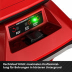 Akku Erdbohrer GP-EA 18/150 Li BL-Solo 18V Brushless 150 mm Bohrdurchmesser 80 cm Bohrtiefe ohne Akku
