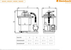 Pool Filteranlage Comfort 50 040200Y selbstsaugende Filterpumpe 6,6 m³/h für Pools bis 33000 l mit Vorfilter und Manometer