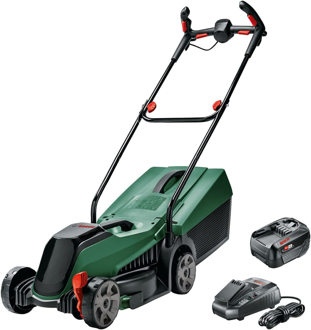 Akku Rasenmäher CityMower 18V 32-300 32cm Schnittbreite für Rasenflächen bis 300m² 18V Akku 4Ah