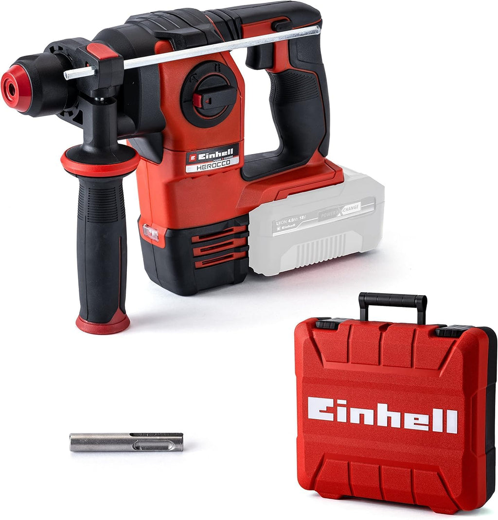Akku-Bohrhammer HEROCCO 18/20 Power X-Change 18V Brushless 2,2 J SDS-plus mit Koffer ohne Akku