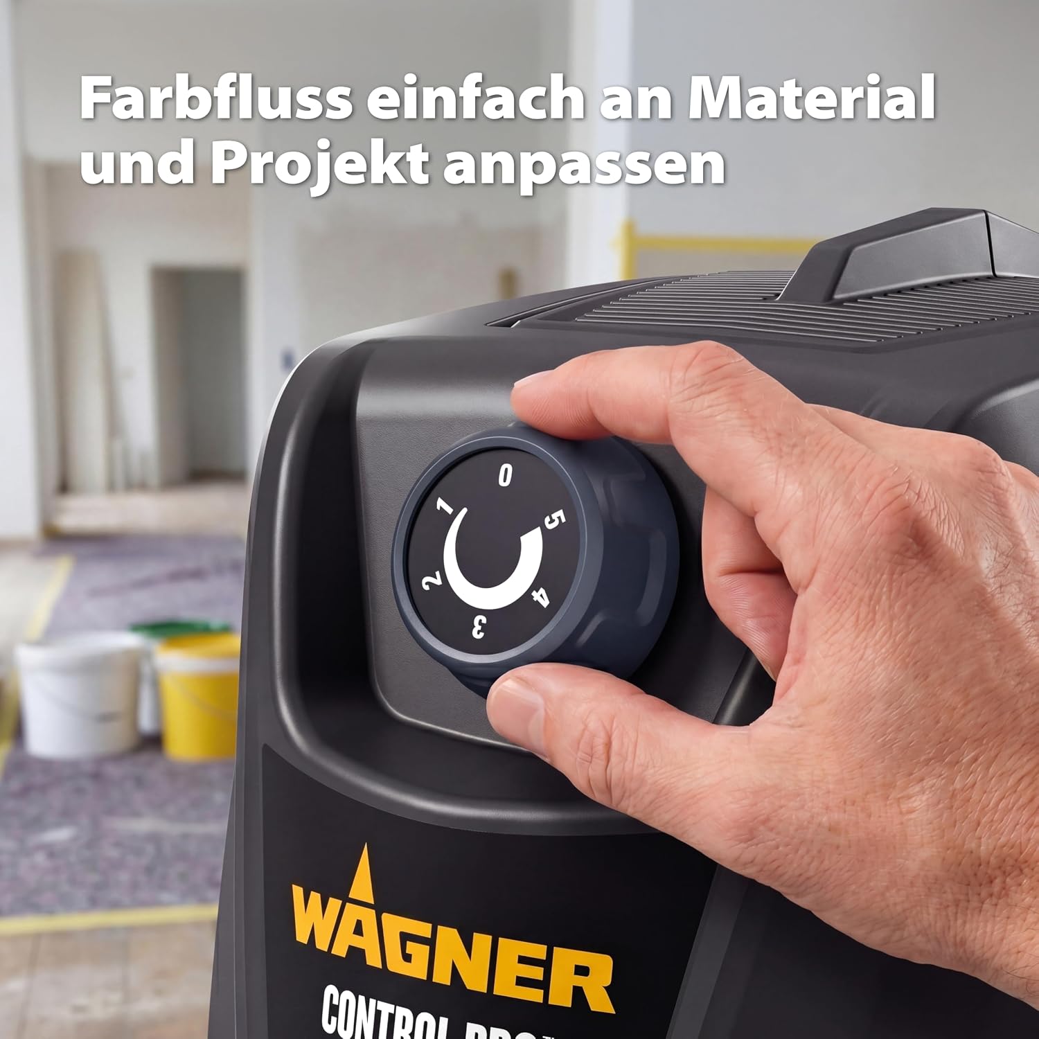 Airless Farbsprühsystem Control Pro 350 R 2371073 110 bar Druckregulierung 15 m Schlauch für Wandfarben Lacke und Lasuren
