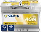 Autobatterie AGM A7 12V 70Ah 760A Start-Stopp Batterie für PKW Bleisäurebatterie Modell 570 901 076