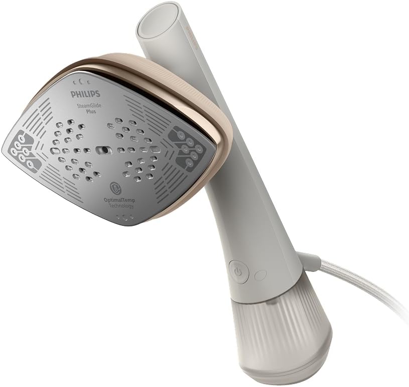 2-in-1 Bügeleisen und Dampfglätter GC213/10 1800W mit 45 g/min Dampfleistung drehbarem Kopf und StyleMat