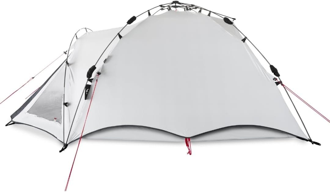 Campingzelt mit Quick-Up-System Quick Oak 3 Dark Series 3 Personen 4.000 mm Wassersäule abgedunkelte Schlafkabine
