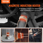 Induktionsheizgerät Bolzenentferner H7 1kW 230V 8 Spulen magnetisches Induktionsheizgerät Set für Schrauben und Muttern