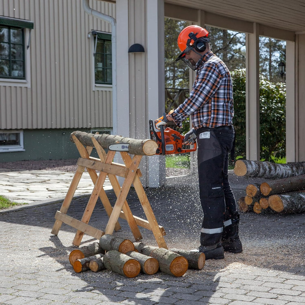 Kettensäge Benzin 120 Mark II 38,2 cc 14 Zoll Schiene H37 Kette X-Torq Motor 1,4 kW 4,85 kg