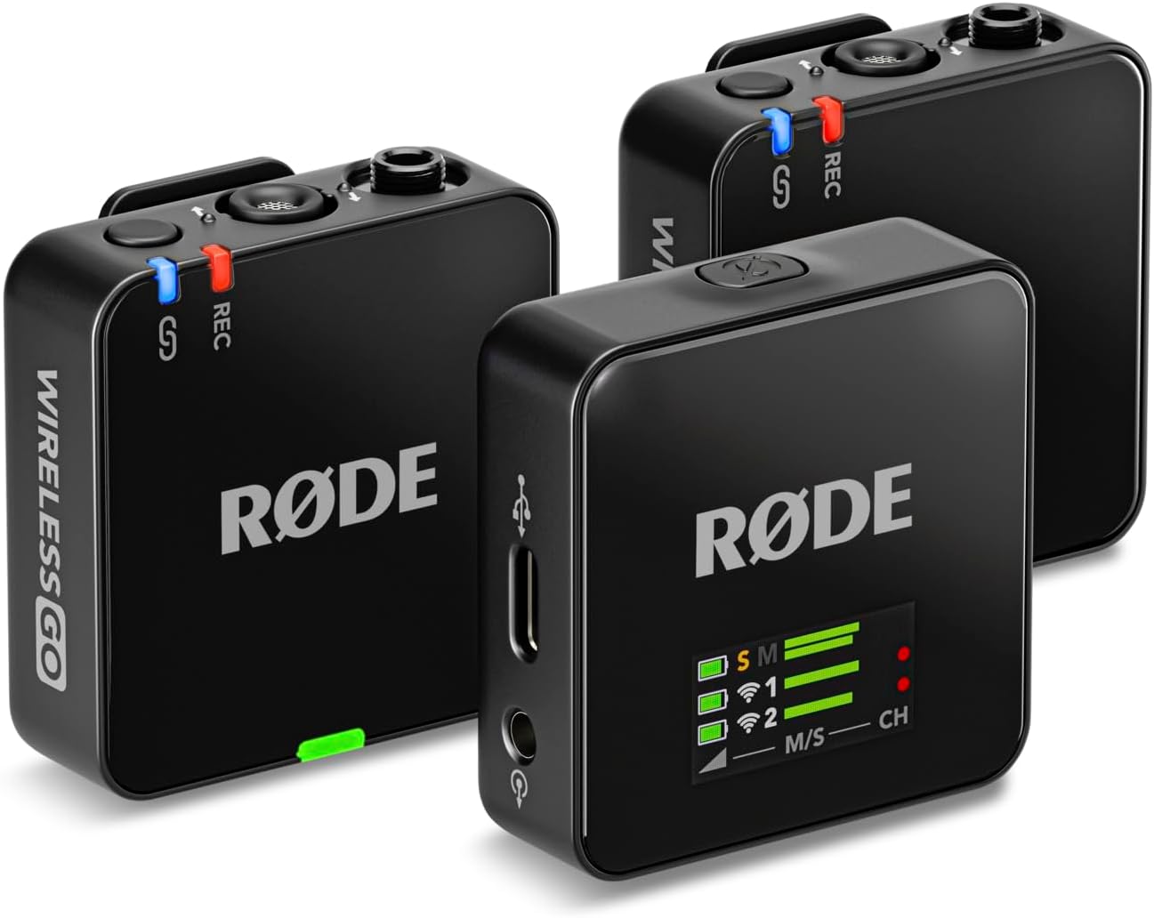 Kabelloses Mikrofon Wireless GO 3rd Gen mit 32-Bit Float Aufnahme 2,4 GHz Übertragung USB-C Anschluss und Ladehub Zubehör