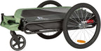 Hundeanhänger Fahrradanhänger Buggy Cruvado bis 45 kg faltbar Stahlrahmen Sicherheitsleine Reflektoren Universalkupplung