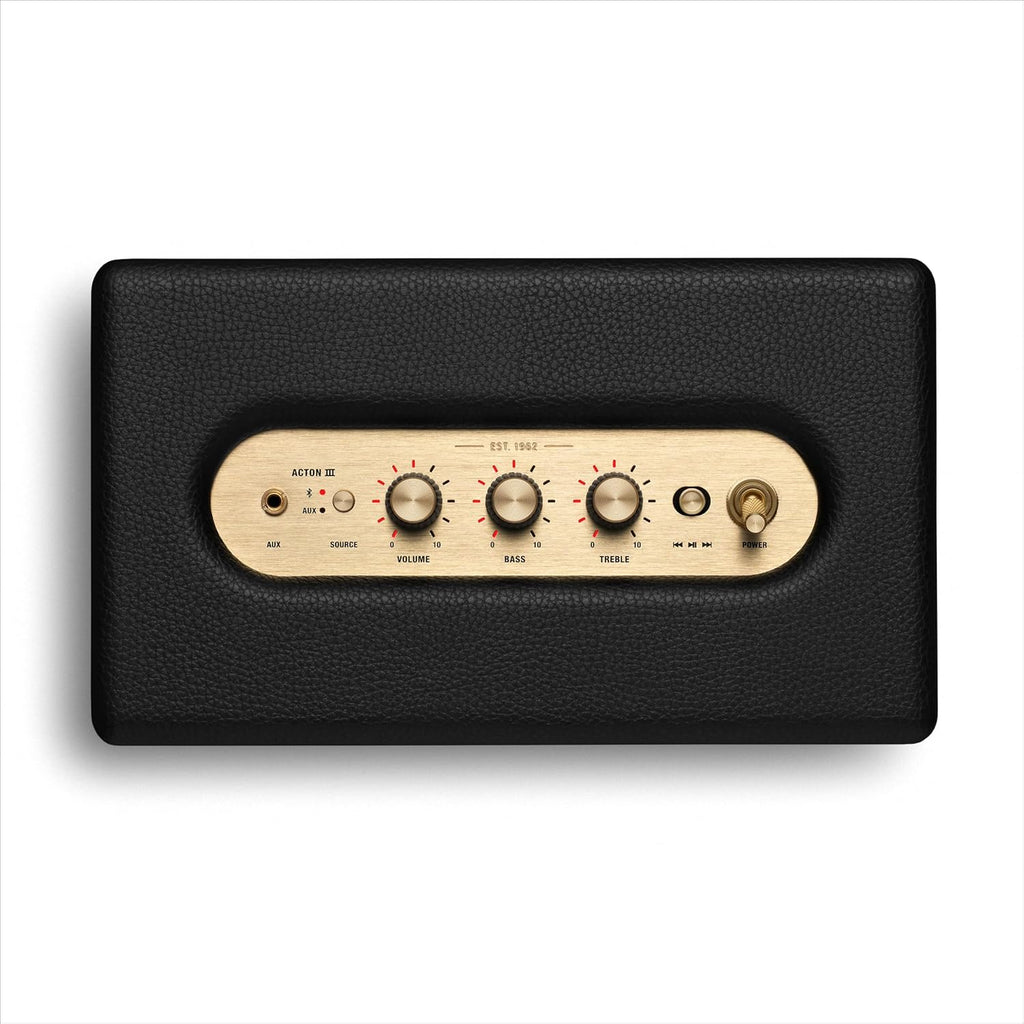 Bluetooth Lautsprecher Acton III BL mit 30W Ausgangsleistung Bluetooth 5.2 3,5 mm Eingang und Tischaufstellung