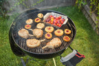 Holzkohlegrill 57 cm Original Kettle Premium mit Stand und Rädern 2342 cm² Grillfläche Deckelthermometer