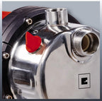 Hauswasserwerk GC-WW 1250 NN 1200 W mit 5000 l/h Fördermenge 5 bar Druck 50 m Förderhöhe 20 l Edelstahldruckkessel