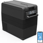 NCF55 50 12V Tragbarer Kühlschrank Gefrierschrank Kompressor Schnellkühlung Energiesparmodus Batterieschutz für Auto Camping