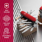 Schweizer Taschenmesser 1.6795.XXL Swiss Champ XXL 91 mm mit 73 Funktionen Edelstahl Klinge Wellenschliff