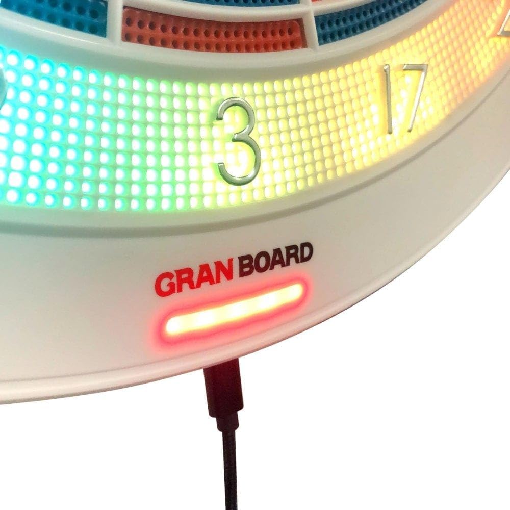 Smart Dartboard GranBoard 132 13.2 Zoll Turniermaß Bluetooth Verbindung Elektronisches Dartboard