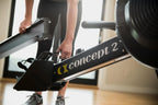 Rudergerät RowErg Modell D mit Luftwiderstand PM5 Monitor Standardbeinen Ganzkörper Trainingsgerät bis 227 kg