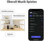 AirPlay 2 und Chromecast Audio Receiver ASR002 WLAN Hi-Res 24 Bit 192 kHz Multiroom Bluetooth Spotify Connect