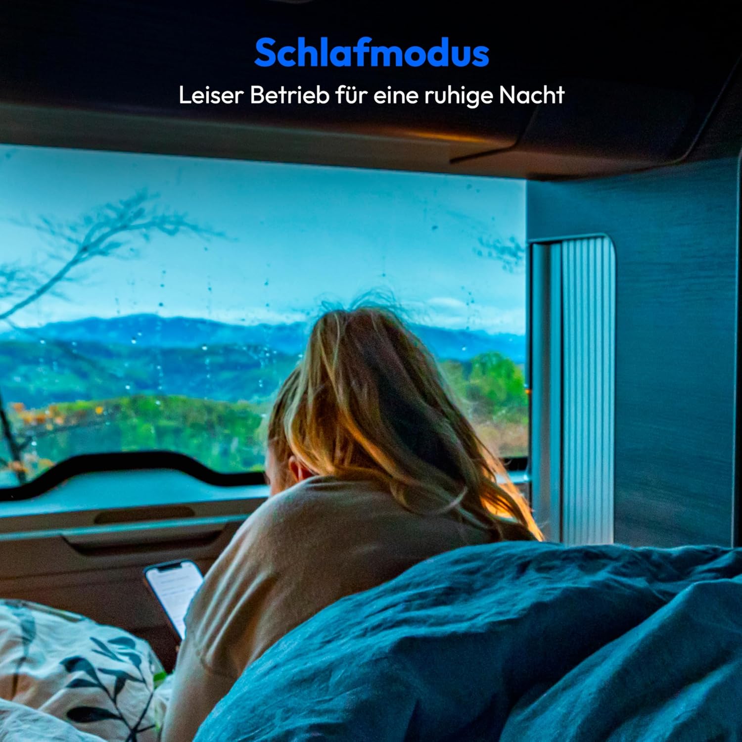 Split Klimaanlage Kühlen Entfeuchten Ventilieren P502 MD37735 5000 BTU für Wohnwagen Wohnmobil mit Montagekit