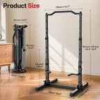 Klimmzug Dip Station faltbar höhenverstellbar 5-in-1 Kraftturm Home Gym mit Power Tower bis 172 kg Belastung