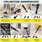 Dampfreiniger SW608-A 2000 W mit 1300 ml Wassertank 5 m Netzkabel Hochtemperatur-Dampfreinigung mit Reinigungszubehör