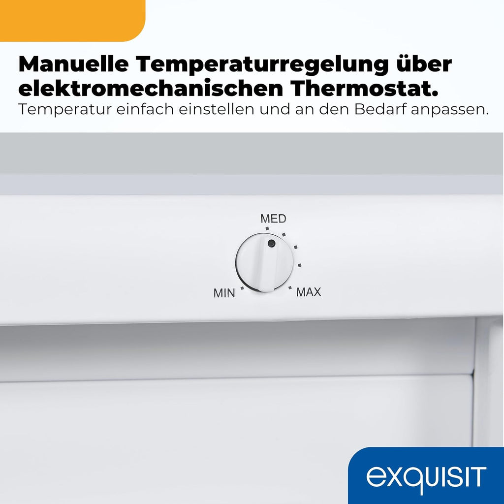 Gefrierschrank GS512-040E 91 L 4 Gefrierschubladen 4-Sterne-Gefrierbereich Energieklasse E 40 dB