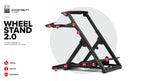 Gaming Lenkradständer Wheel Stand 2.0 kompatibel mit Lenkrädern Pedalen klappbares Design für Rennsimulation