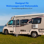 Split Klimaanlage Kühlen Entfeuchten Ventilieren P502 MD37735 5000 BTU für Wohnwagen Wohnmobil mit Montagekit