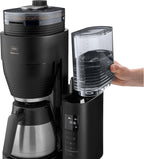 Filterkaffeemaschine AromaFresh Pro X Therm mit Mahlwerk 1 Liter Thermkanne Timer Funktion 8 Tassen