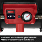 Akku Kompressor TE-AC 36/150 Li OF-Solo Power X-Change 36V 8 bar 6L Tank 150 l/min Ansaugleistung ohne Akku
