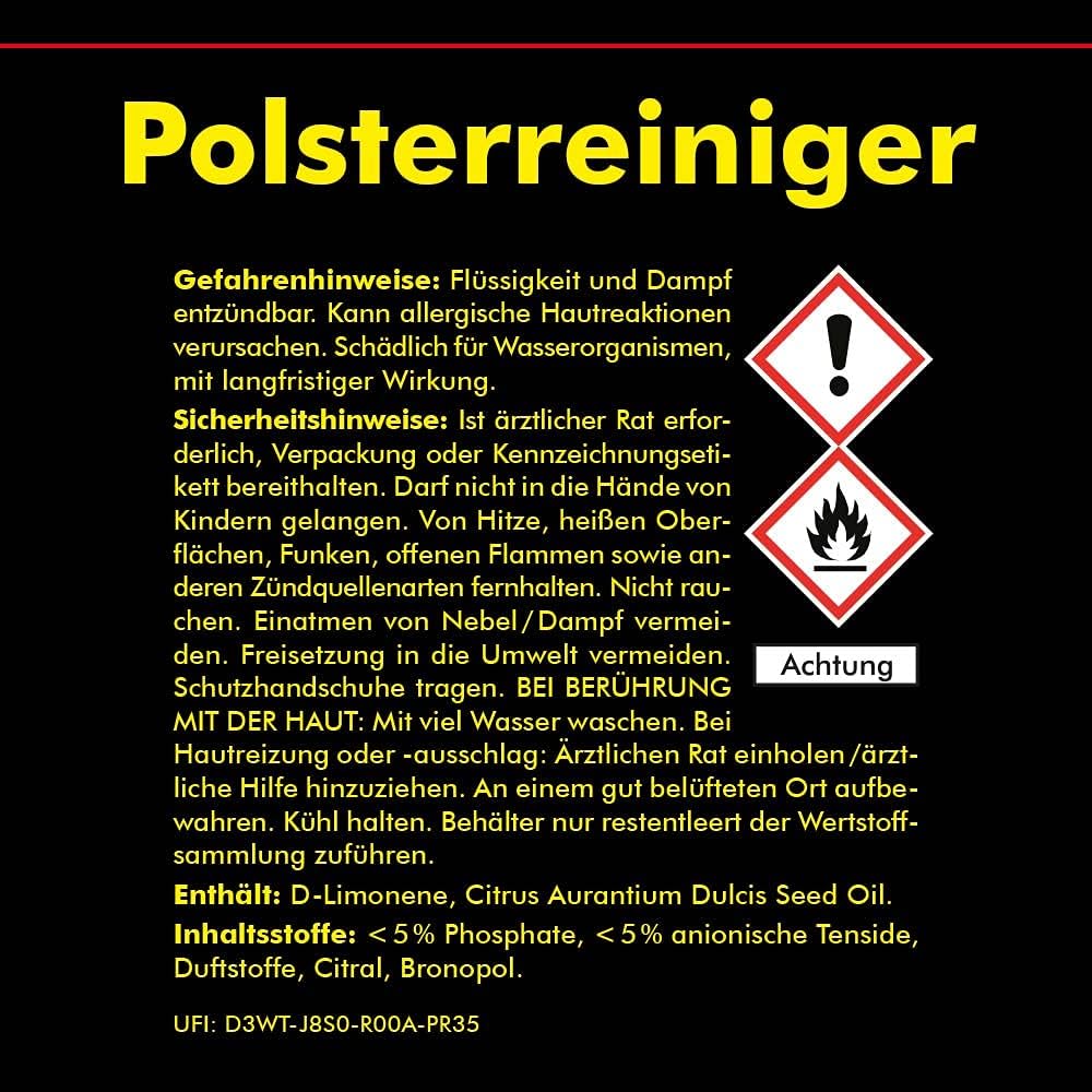 Reinigungspistole Z-020RS Set mit Polster Leder Reiniger 5L Kunststoff Reiniger Mikrofasertücher Auto Innenraum