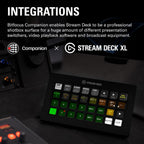 Streaming Controller Stream Deck XL 10GAT9901 mit 32 LCD Makrotasten USB-C für OBS Twitch YouTube Mac und PC