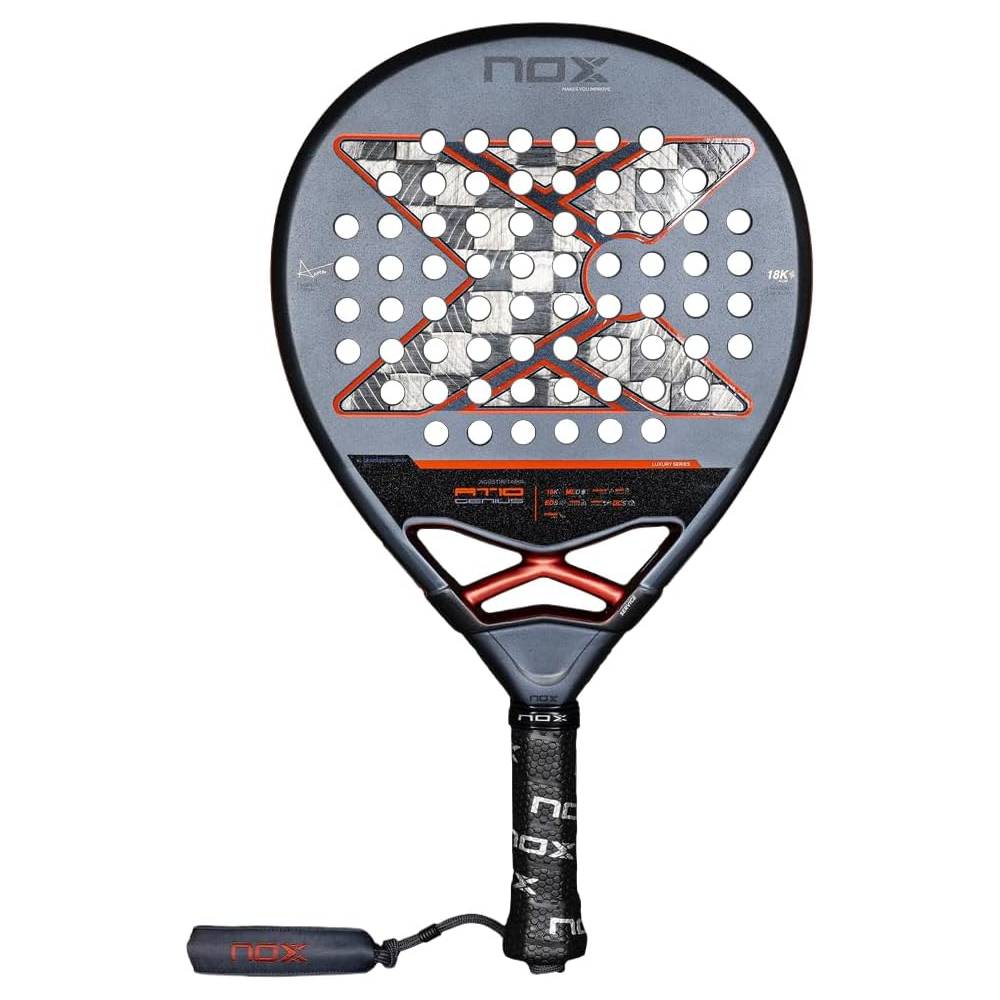 Padel Schläger AT10 Genius 18K Alum 2025 Agustin Tapia Carbon EVA 360-375 g 3D Spin Oberfläche für Fortgeschrittene